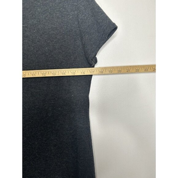 American Eagle Outfitters Long Maxi Wool Blend Short Sleeve Gray Size Medium - Picture 6 of 6